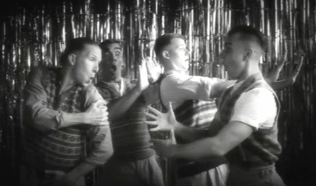 Four dancers.